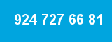 924 727 66 81 924 727 66 81
